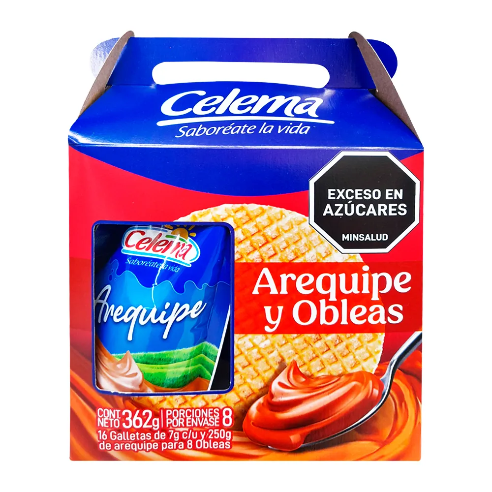 AREQUIPE DOYPACK X 250 GR + OBLEA CELEMA