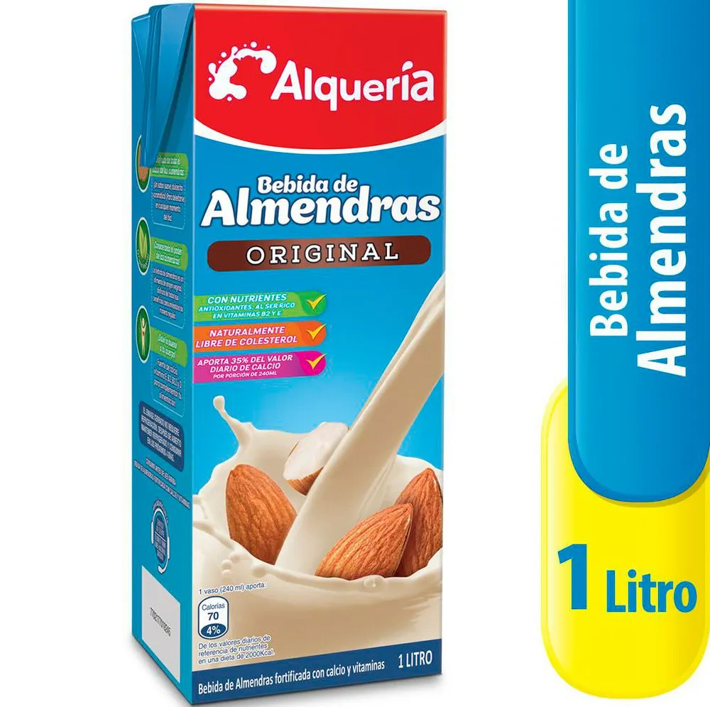 BEBIDA DE ALMENDRAS X  1 LITRO