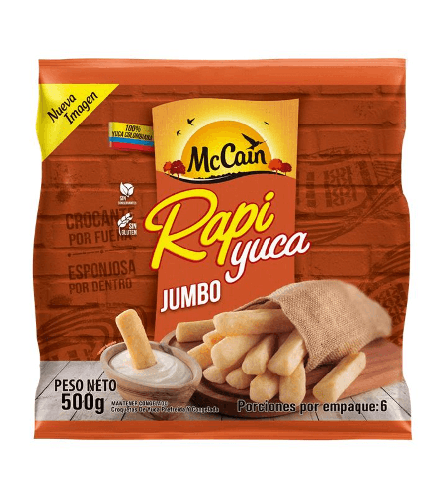 CROQUETA YUCA MCCAIN JUMBO X 500G