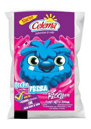 LECHE SABORIZADA BOLSA FRESA X 200 ML