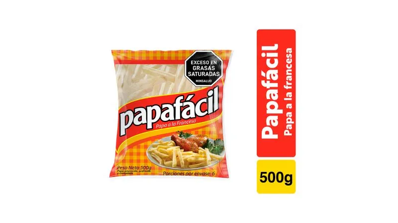 PAPA FÁCIL 9X9 MCCAIN X 500G