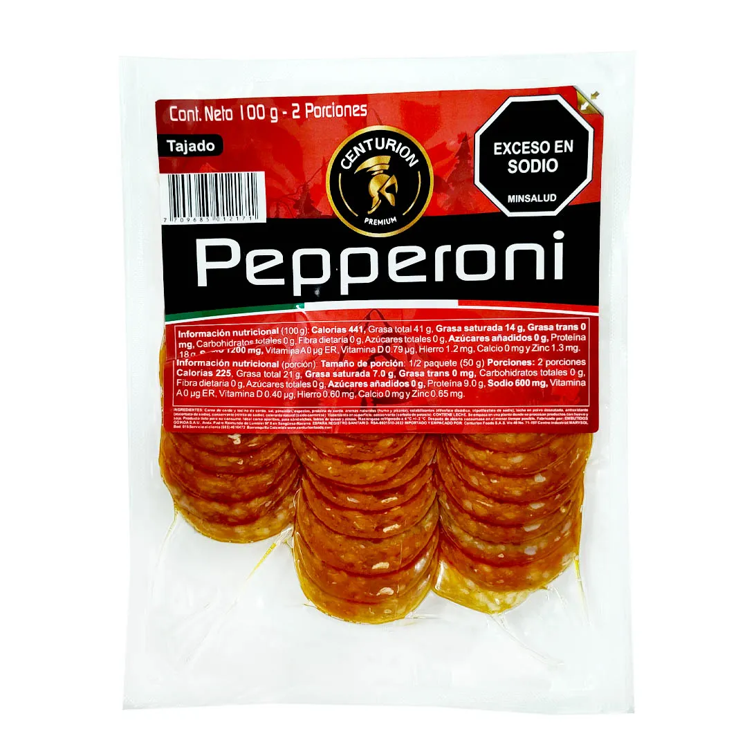 PEPPERONI TAJADO X KG