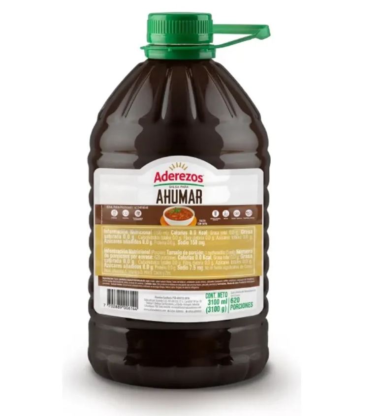 SALSA PARA AHUMAR ADEREZOS 3100 G PET