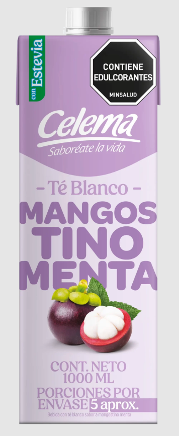 TE MANGOSTINO-MENTA CAJA X 1 L CELEMA
