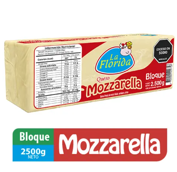 MOZZARELLA BL*2500
