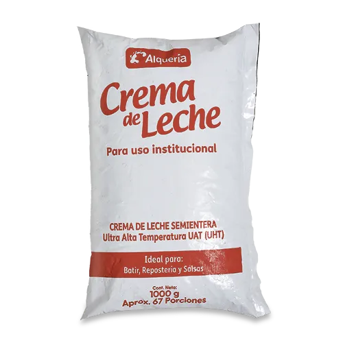 CREMA DE LECHE SEMIENTERA X 1,000 GR